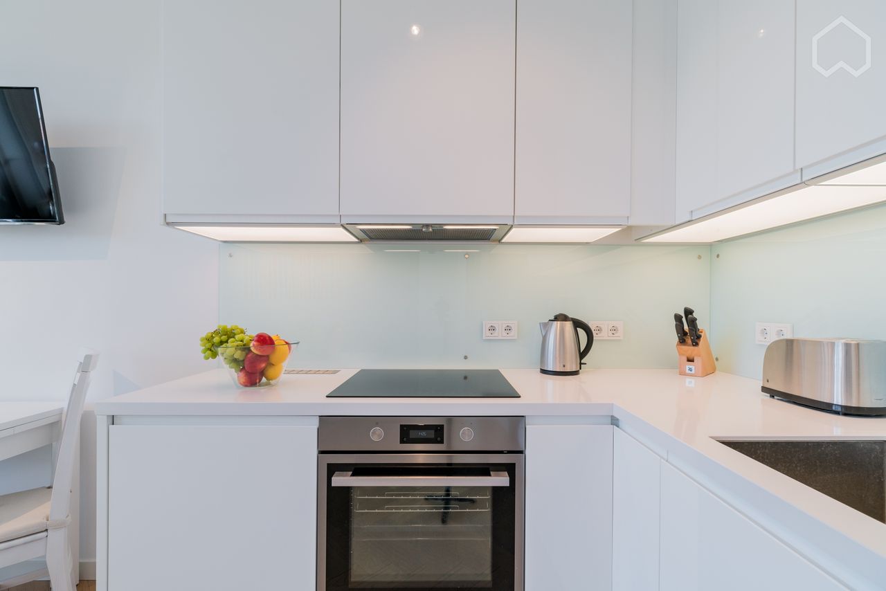 Newly-built Pearl in Kollwitzkiez, near Kastanienallee and Weinbergpark