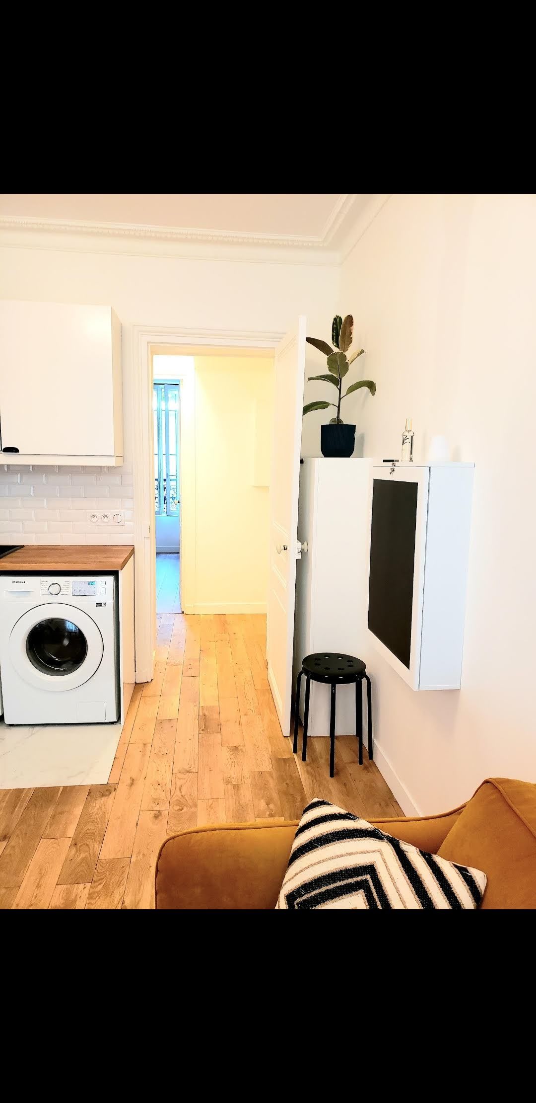 Charming bright apartment with 1 bedroom, comfortable living room, Batignolles district