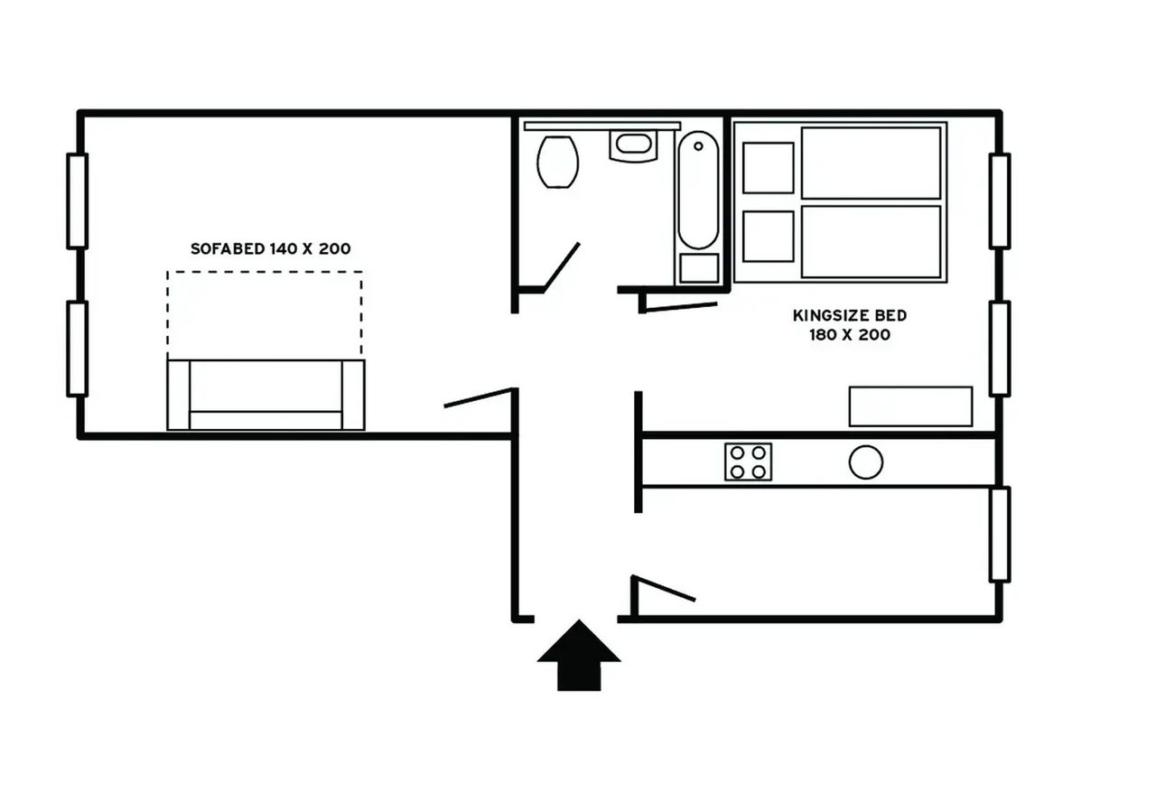 Quiet central design apartment located in Kollwitzkiez