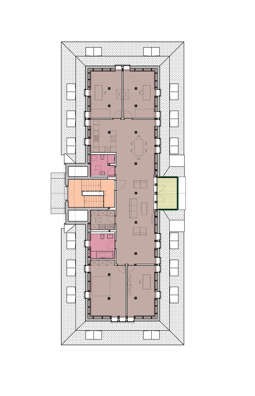 Spacious 5-room apartment in the polar residential district of Pankow/Weißensee, just 10 minutes from Alexanderplatz