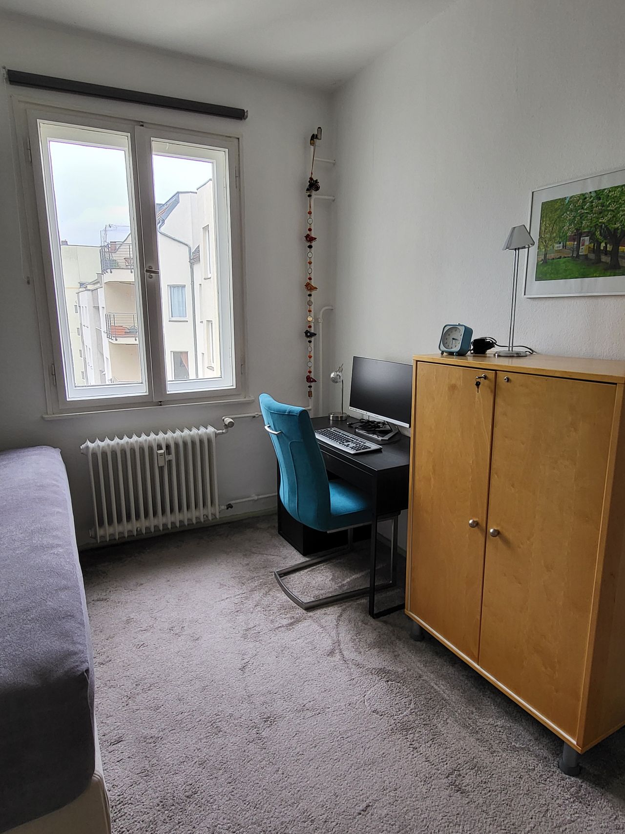 from 1st July 2024: Spacious, cosy and sunny apartment with balcony located in Moabit