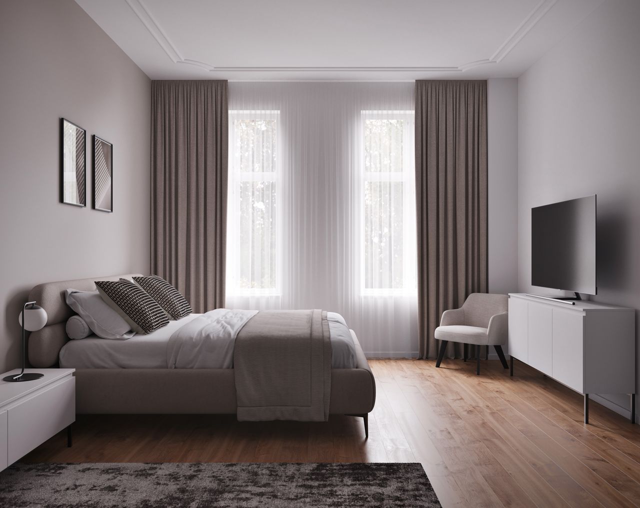 Premium renovated 1-bedroom apartment in Wedding district