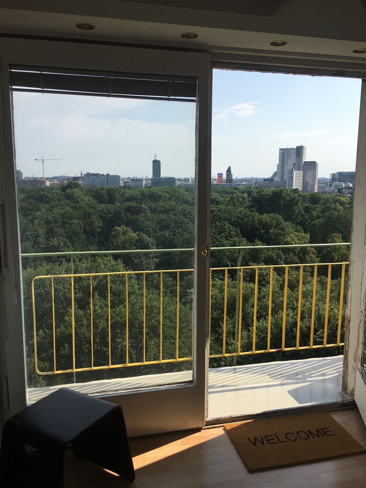 Fantastic view over Berlin - directly in Tiergarten