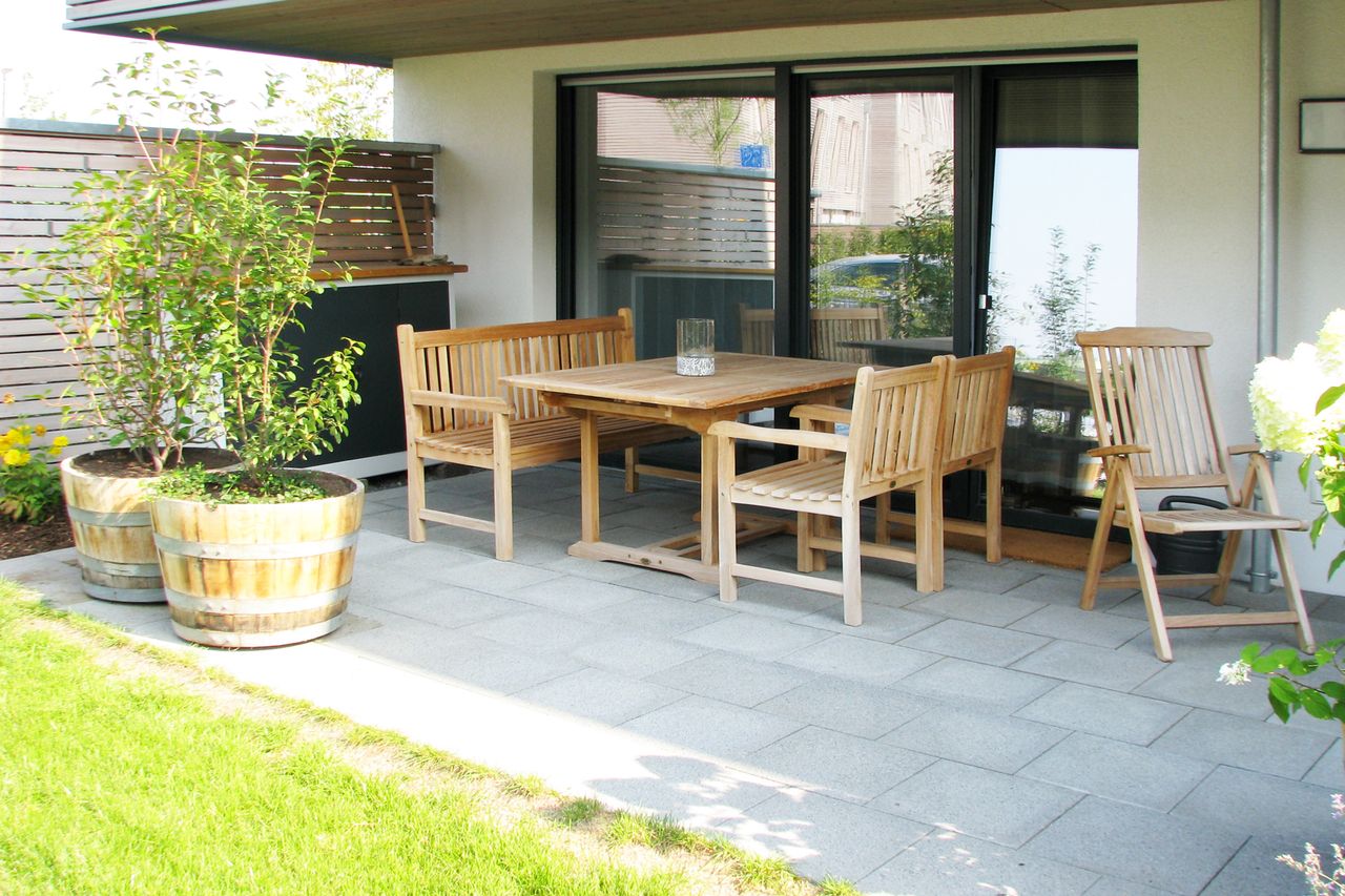 Family-friendly apartment at the Ökotop with garden terrace and garage