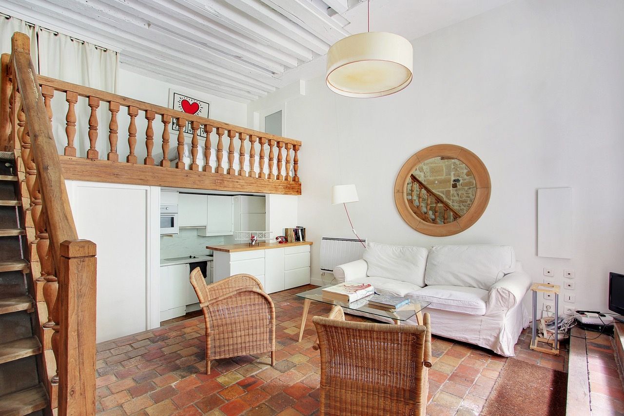 Authentic Duplex Loft in the Heart of Le Marais