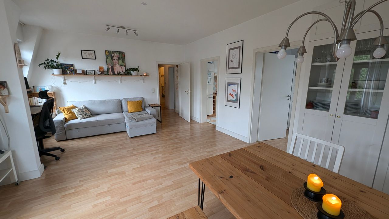 1 January 2025 - 31 December 2025: Bright, fully furnished 1-bedroom flat available for sublet, single occupancy only