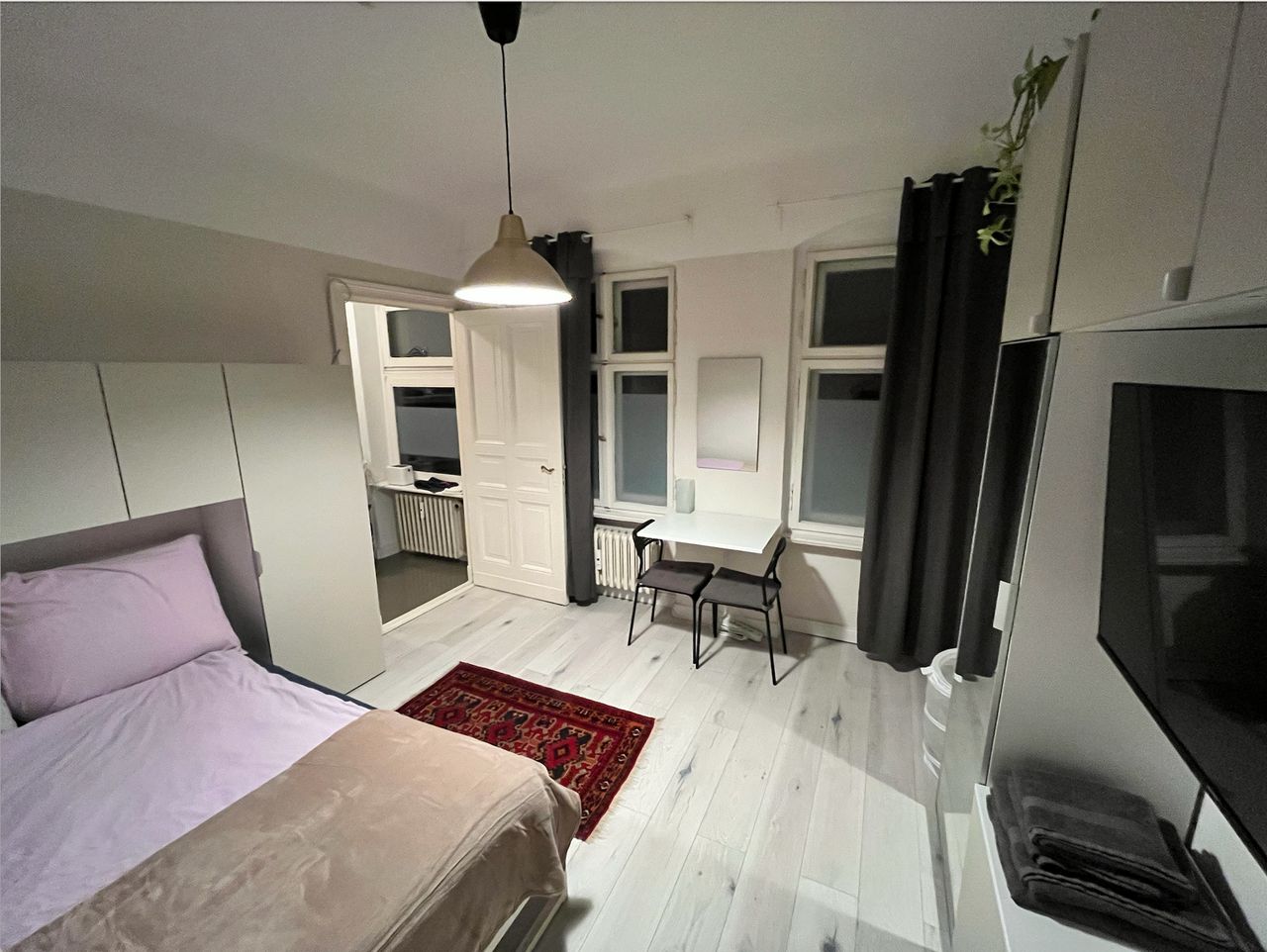 1 room studio apartment
