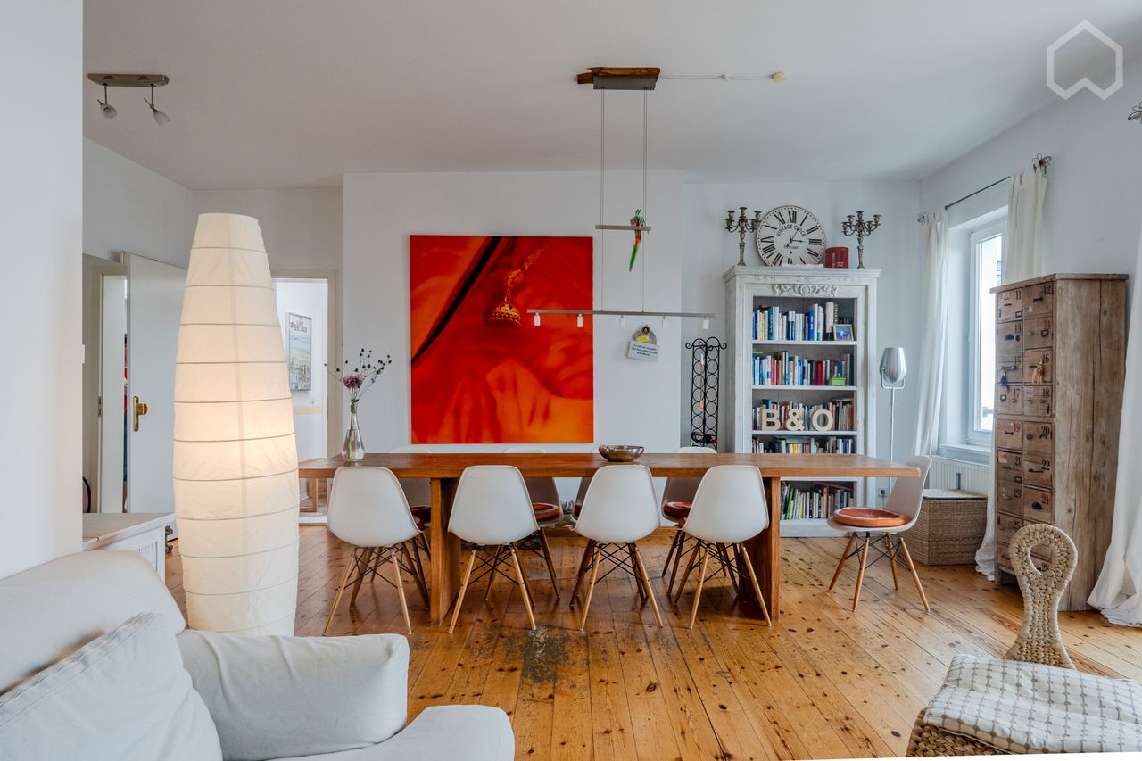 Sunny & exclusive Penthouse with Rooftop Terrace in Berlin/Prenzlauer Berg