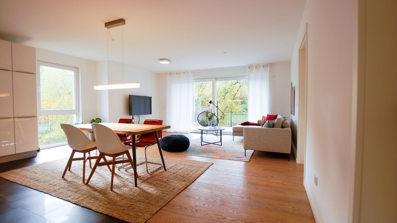 Design apartment in the green suburb of Wiesbaden, close to Frankfurt & airport