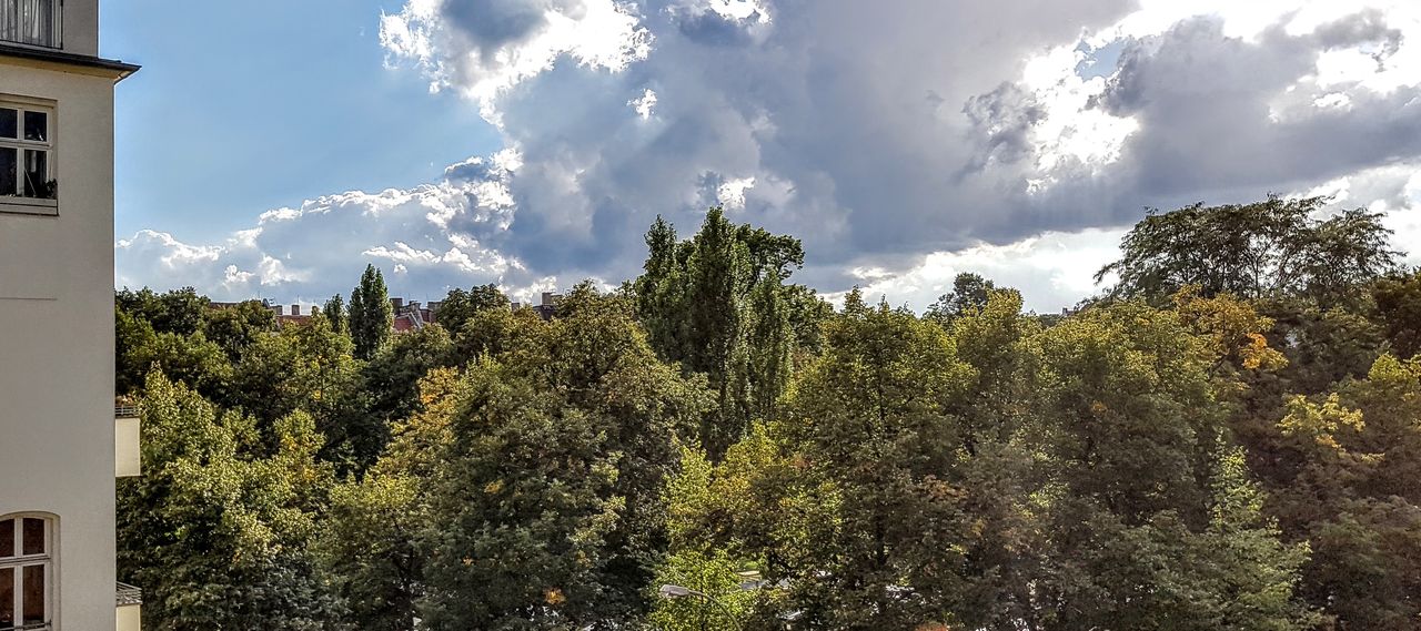 Spacious Corner Apartment Overlooking Boxhagener Platz with 2 Bedrooms and Eat-In Kitchen