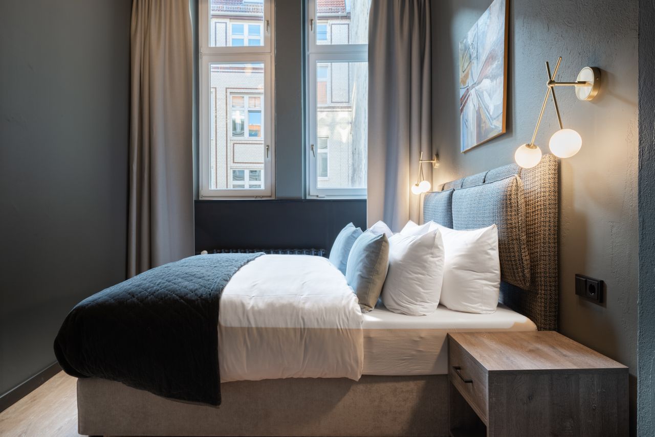 Design Family Suites in Friedrichshain with Anmeldung & Self-Check-In - available now