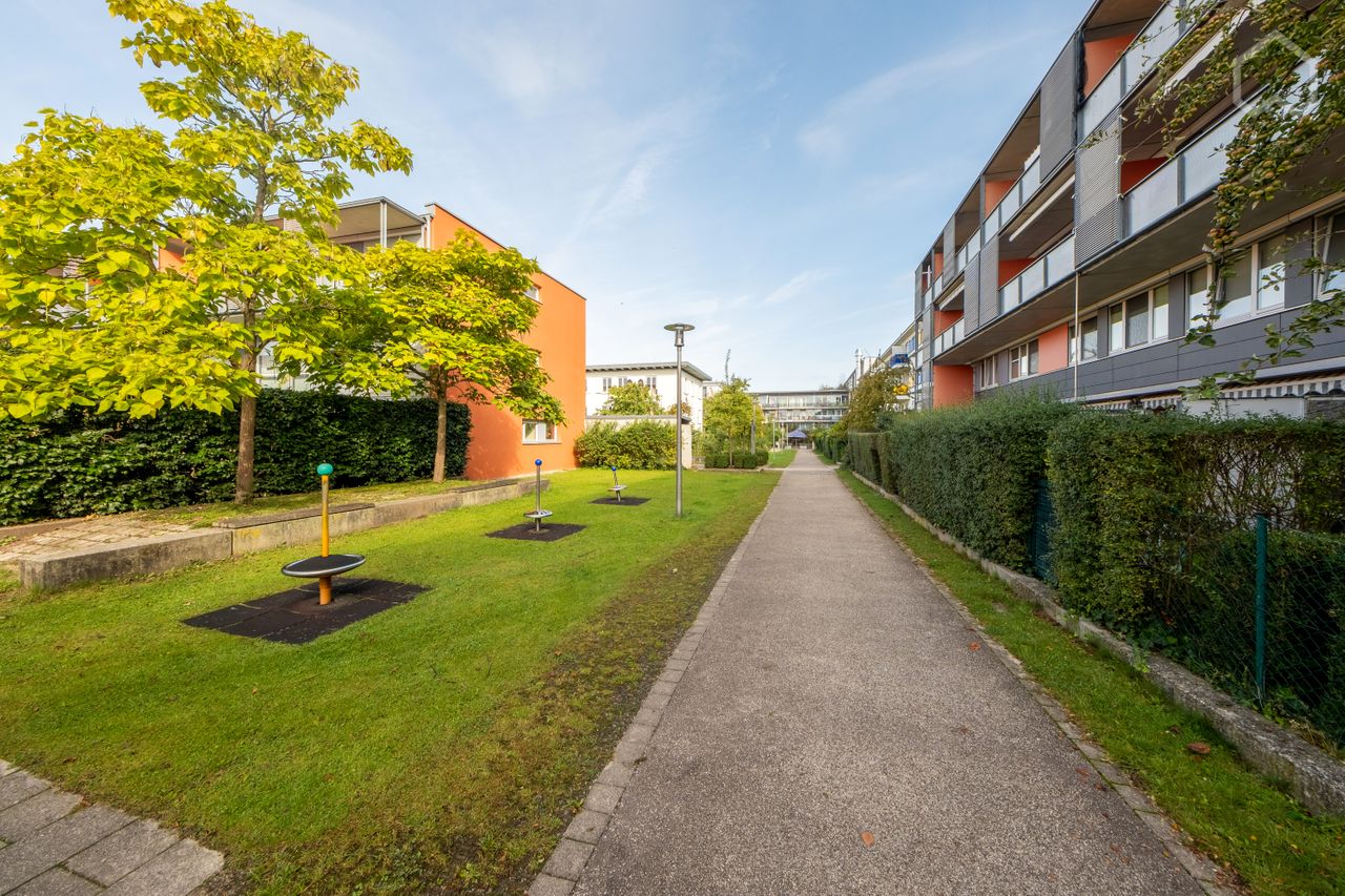 Maisonette apartment in Riem-Messe with good transport connections