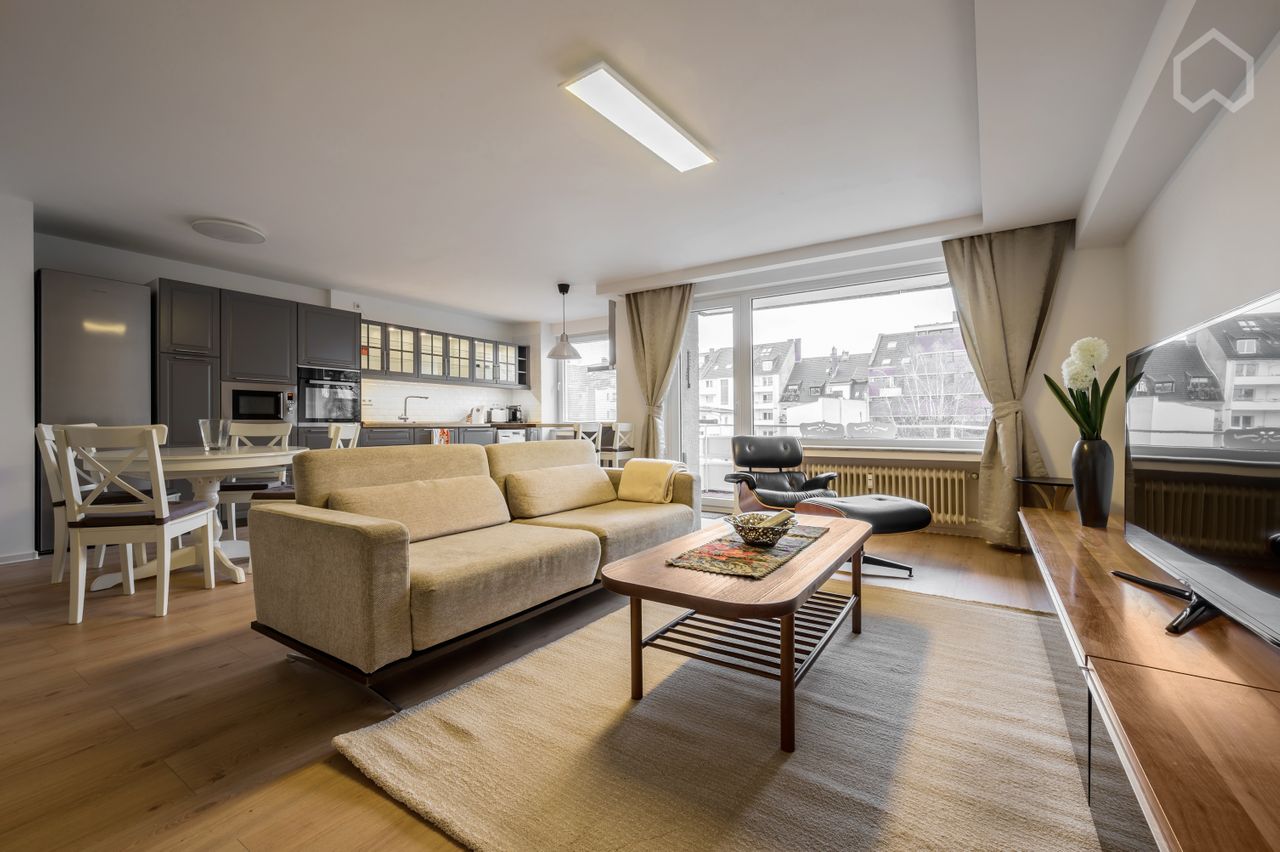 Lovely apartment in one of the most livable districts of Duesseldorf