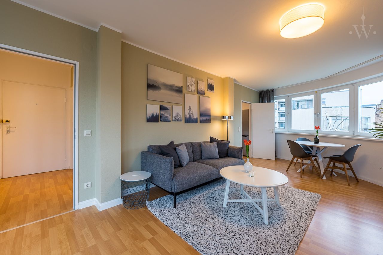 2-Zimmer-Apartment mit großer Dachterrasse und zusätzlichem Service