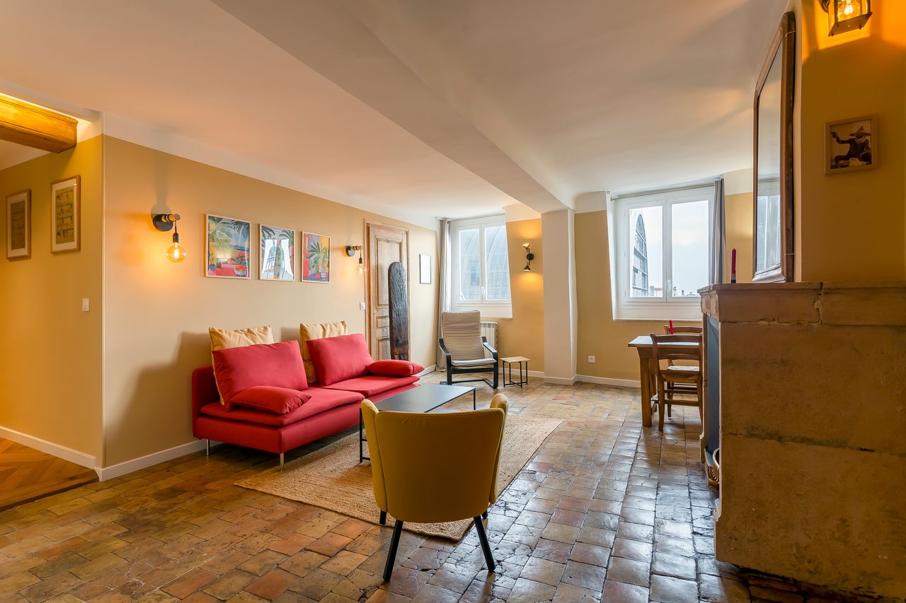 Cocody - Furnished rental overlooking Lyon - 1 bedroom