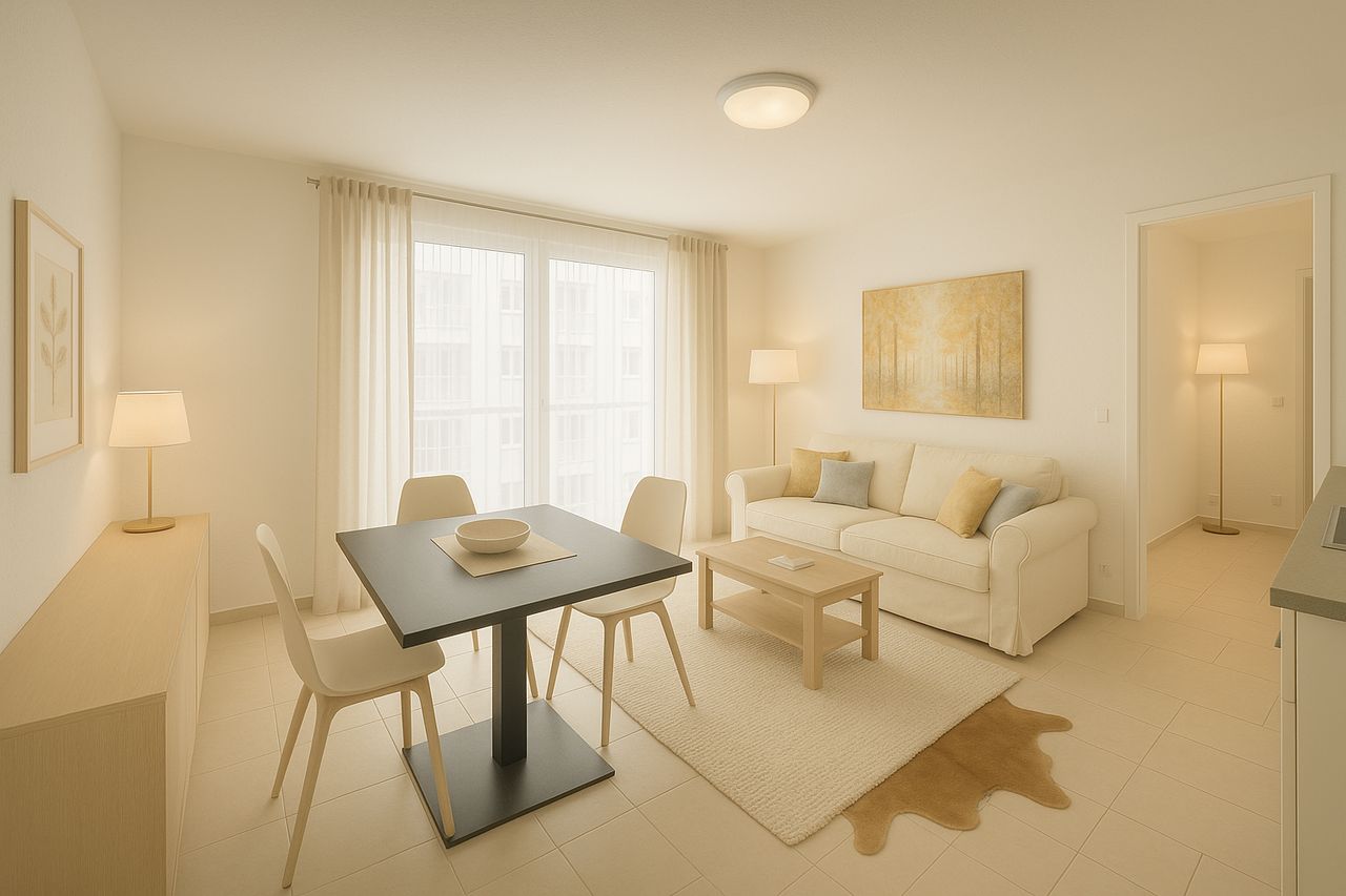 Chic apartment with parking space right next to Pasing Arkaden Munich