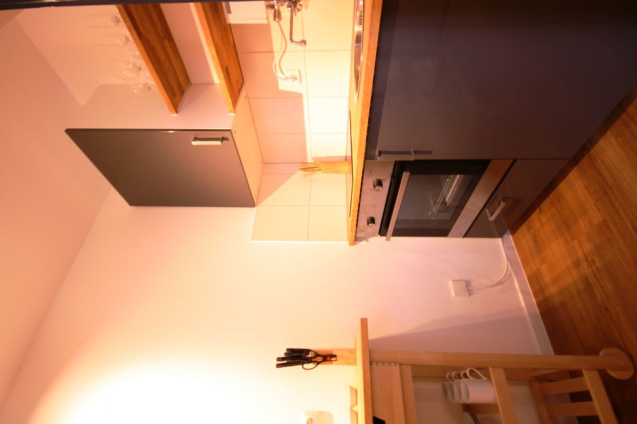 Modern apartment in the Düsseldorf harbor