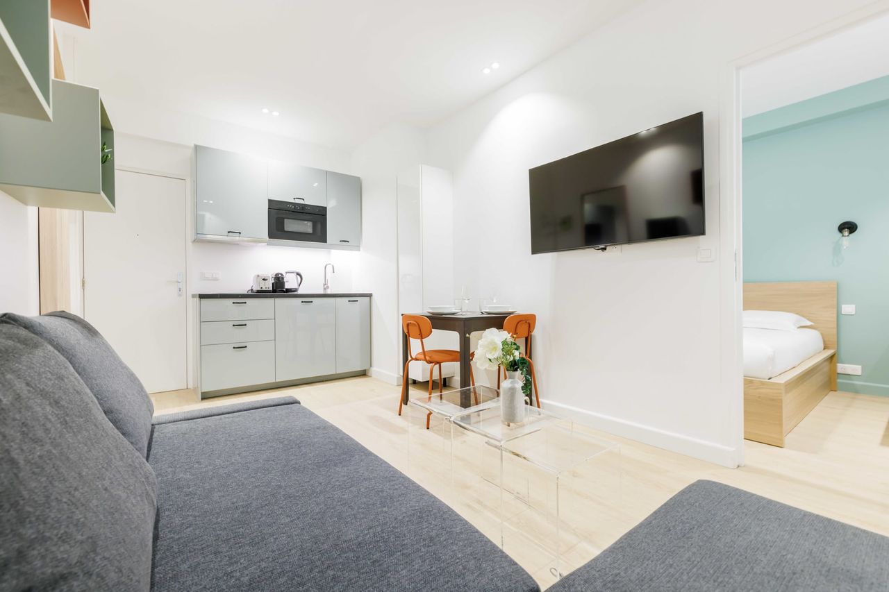 Cozy Ground-Floor Retreat: 25m² Apartment with Modern Amenities