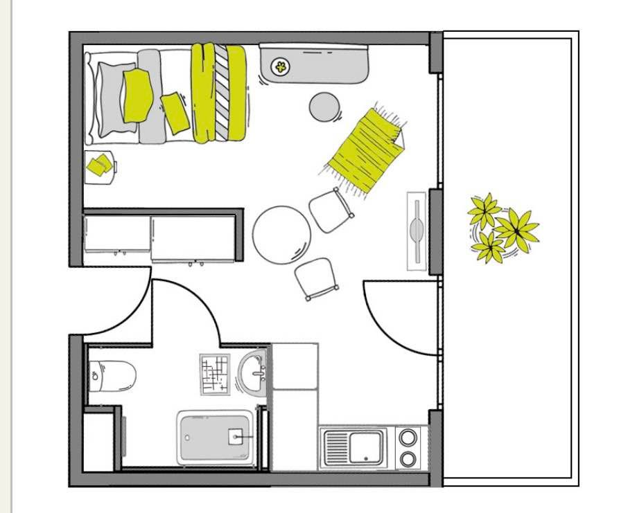 Temporary/longterm accommodation in Heilbronn