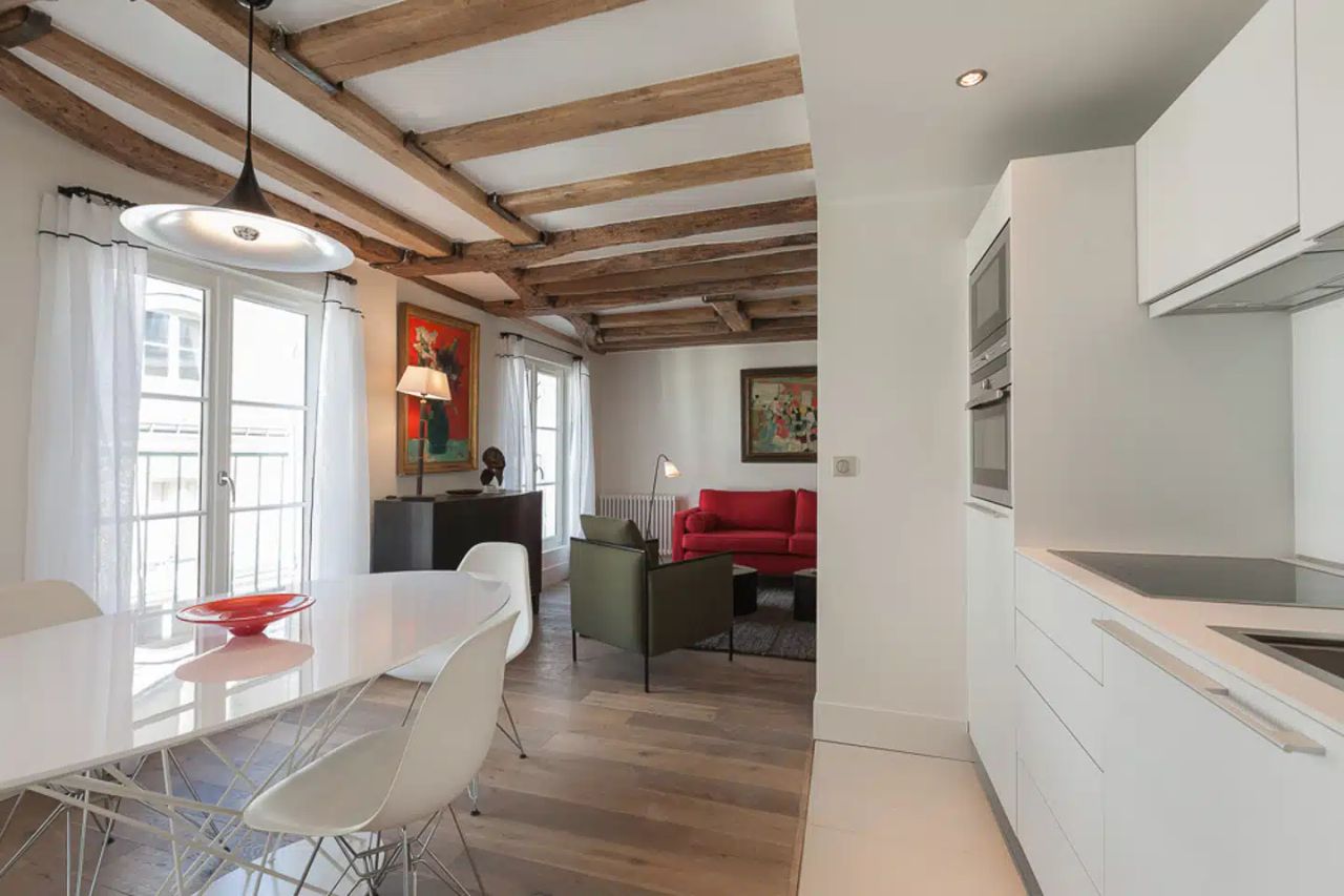 Rental Furnished flat - 2 rooms - 55 m² - Quartier Latin - Saint Germain de Prés - Odéon - 75006 Paris