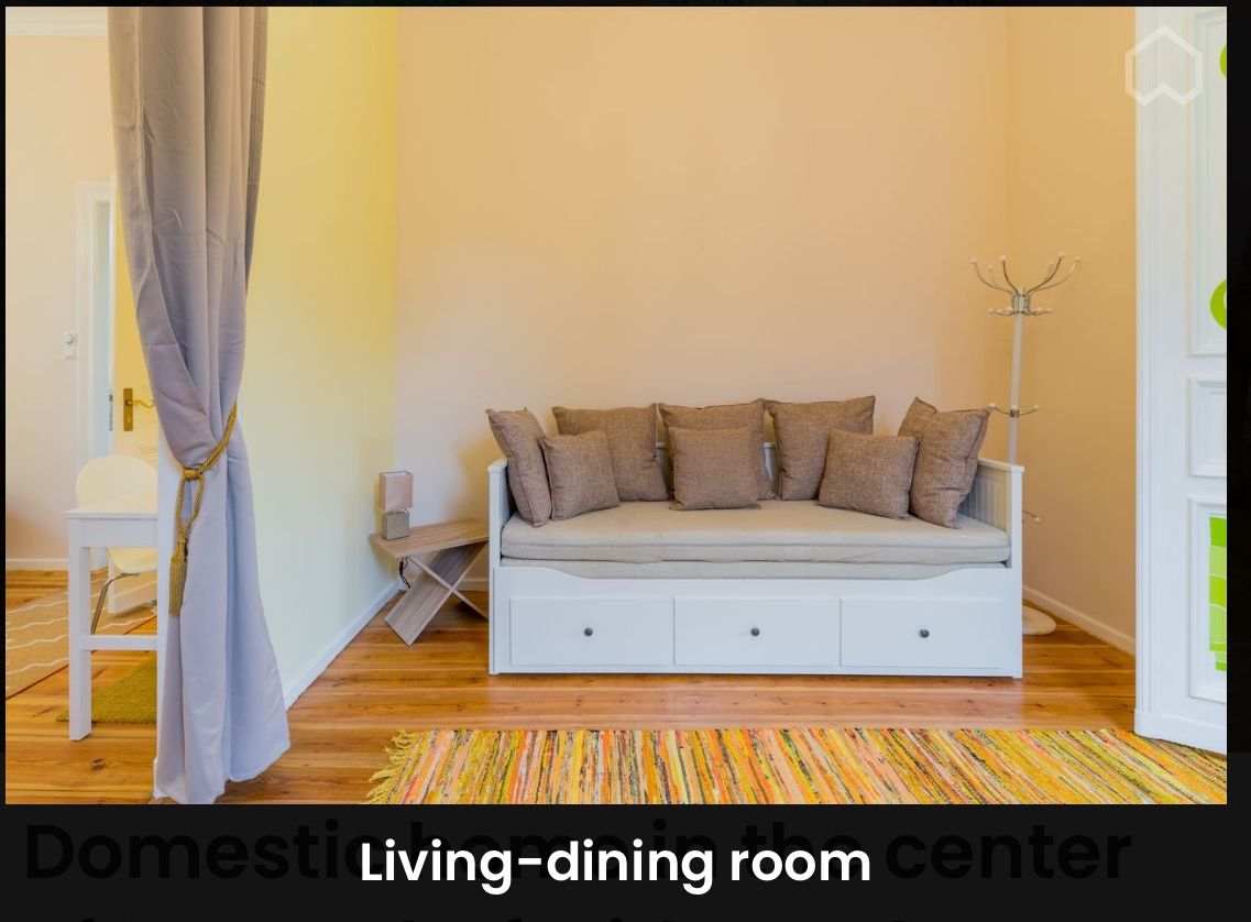 Fully Furnished-3.5 room|13467 Hermsdorf, Berlin| for max 2 people with no kinds and no pets