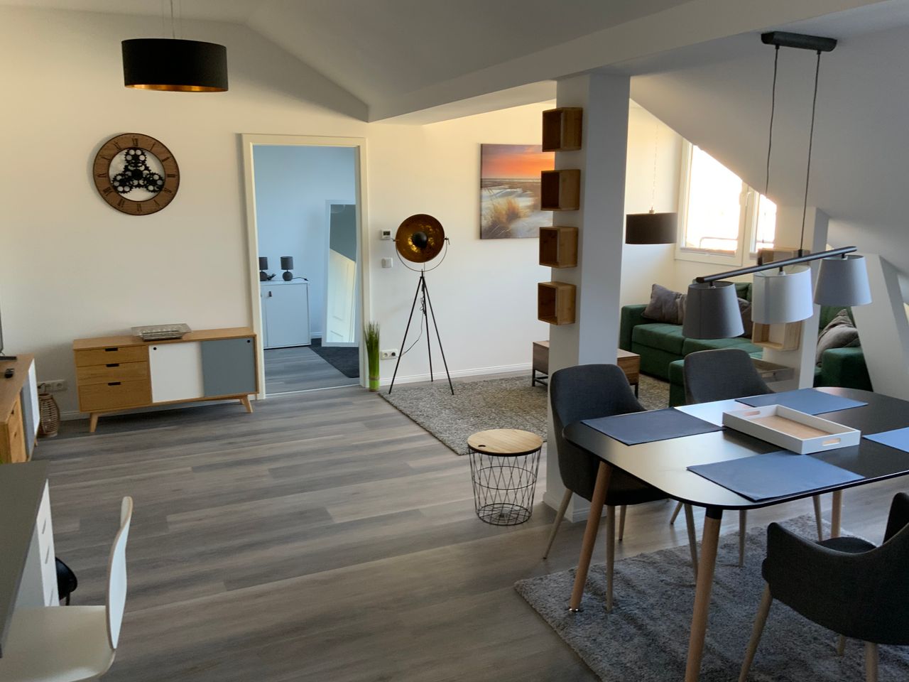 Attic apartment in the heart of Rixdorf
