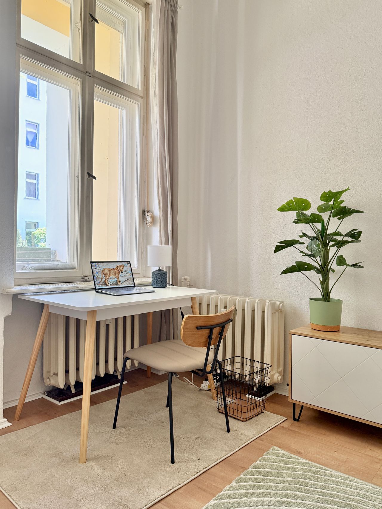 Renovated 2-Room Apartment in Green and Central Berlin-Pankow