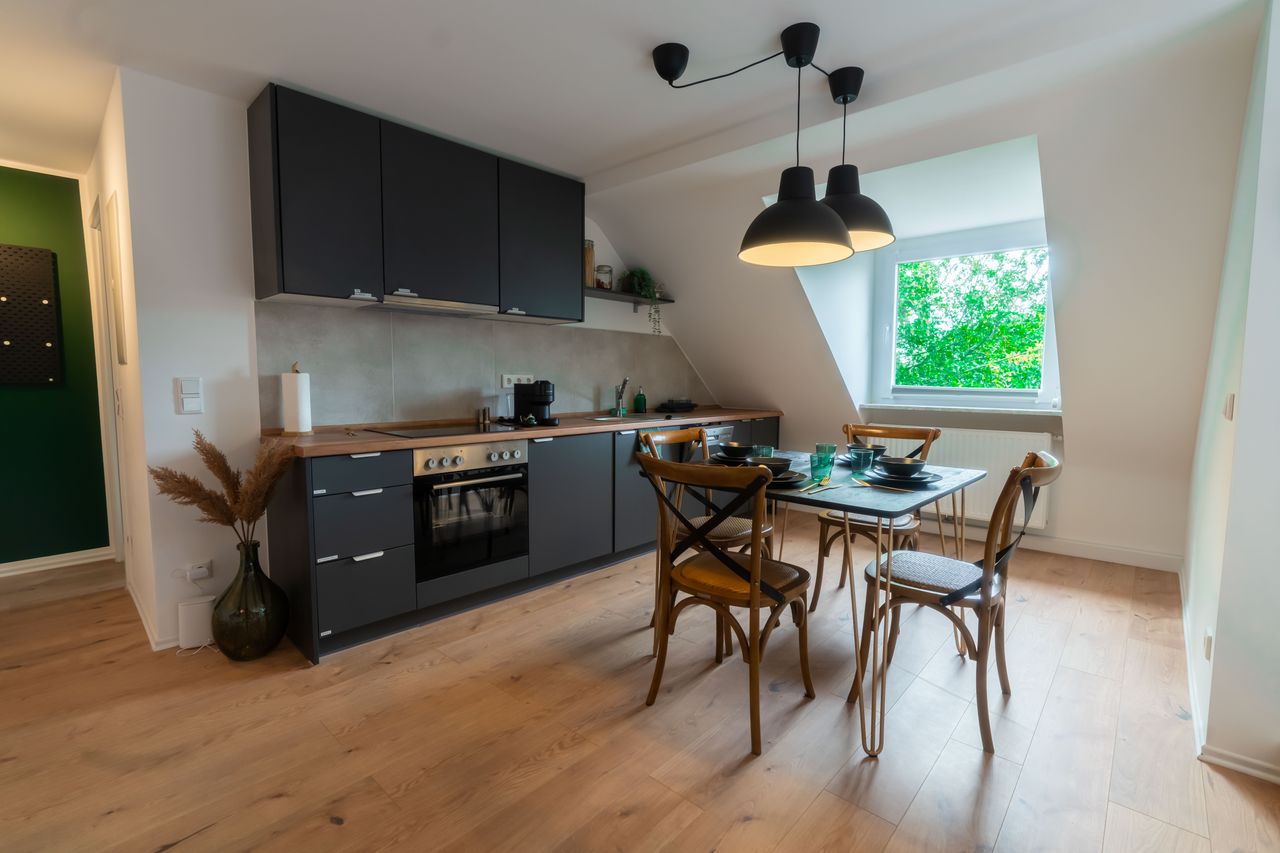 Bright and nice rooftop flat located in Essen