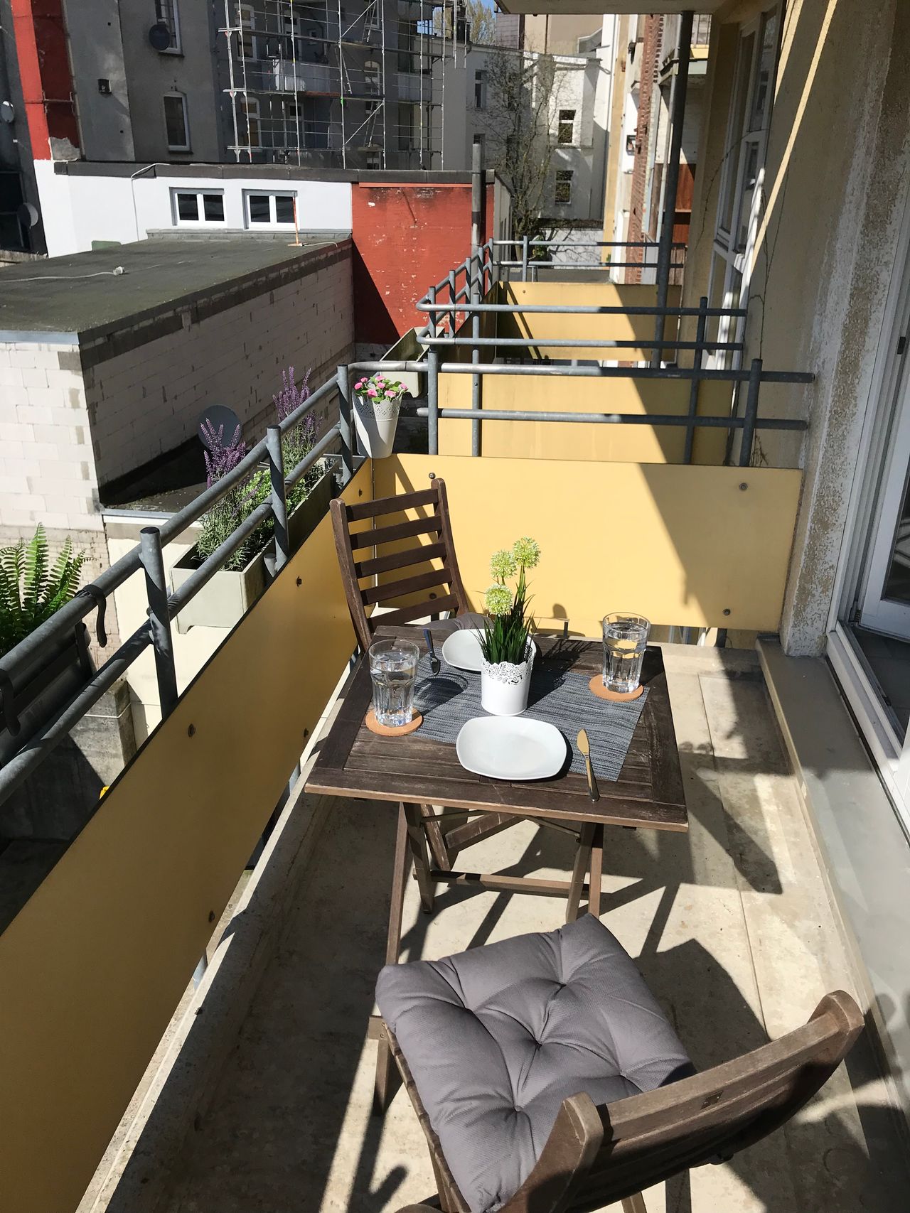 Two-room apartment with balcony