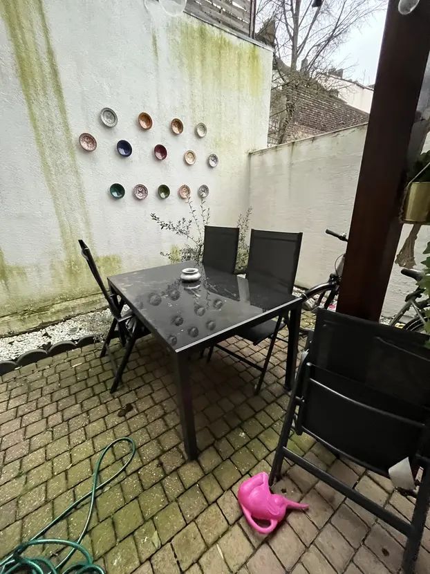 Furnished 2 room maisonette apartment with terrace in Düsseldorf