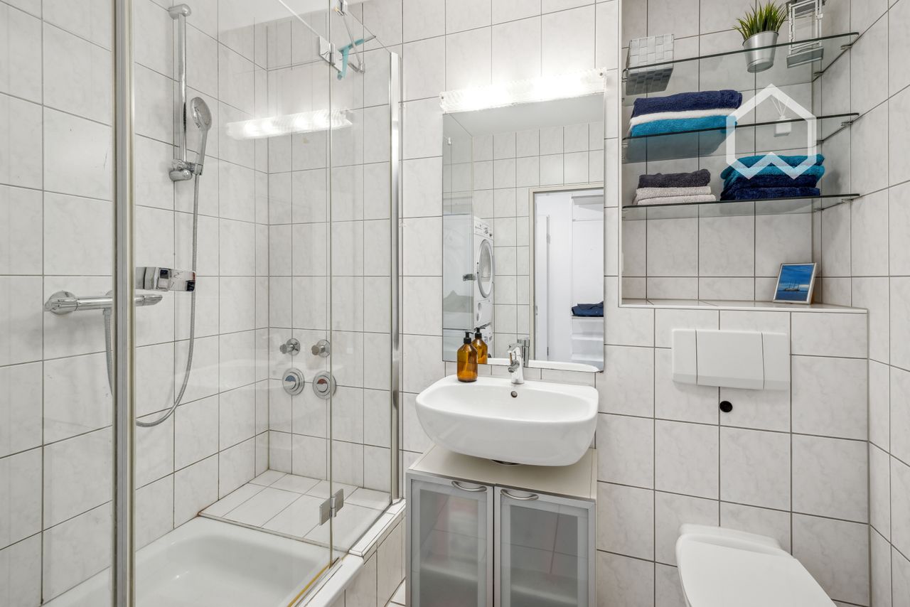Fully furnished flat in the centre of Leverkusen, between Cologne and Düsseldorf