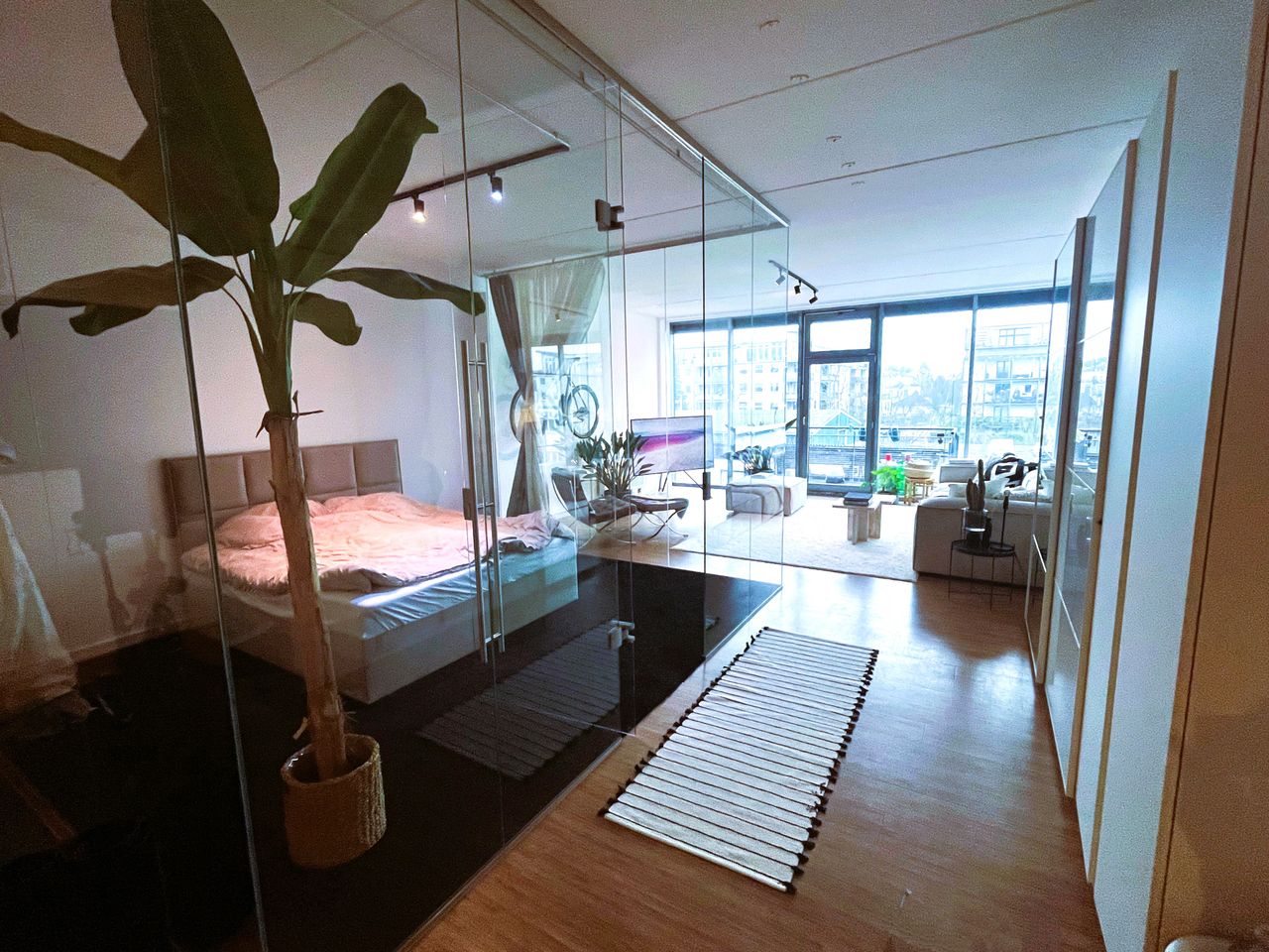 Breathtaking spacious loft with designer furnishings