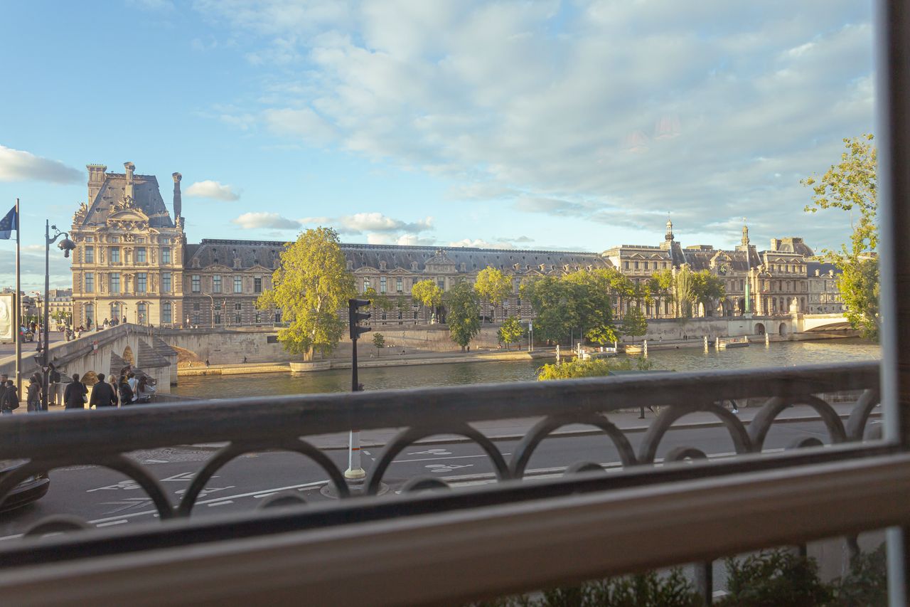 Apt View on Louvre and Seine!