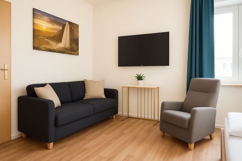 Beautiful & bright studio in Leipzig