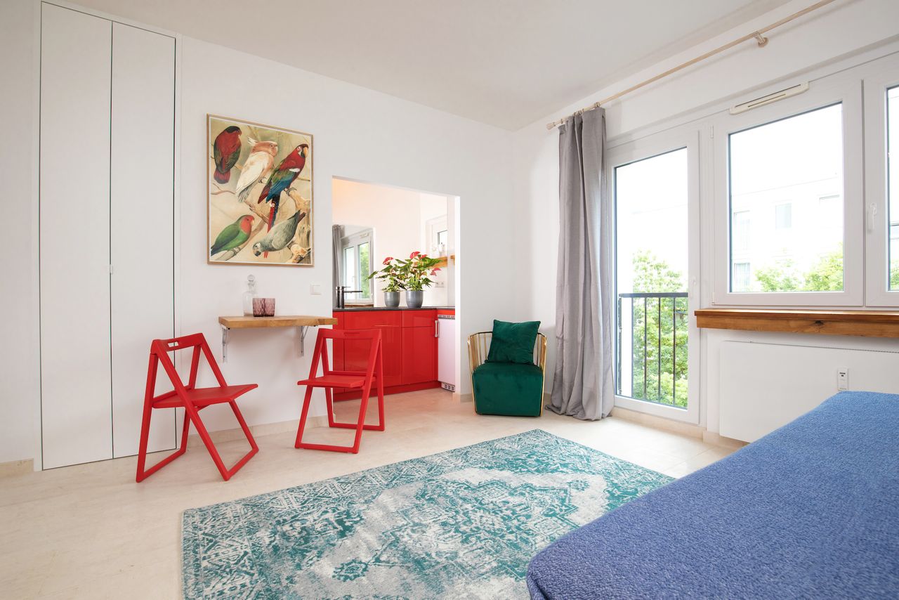Beautiful single room apartment in Schöneberg 15-1bed Etage 3