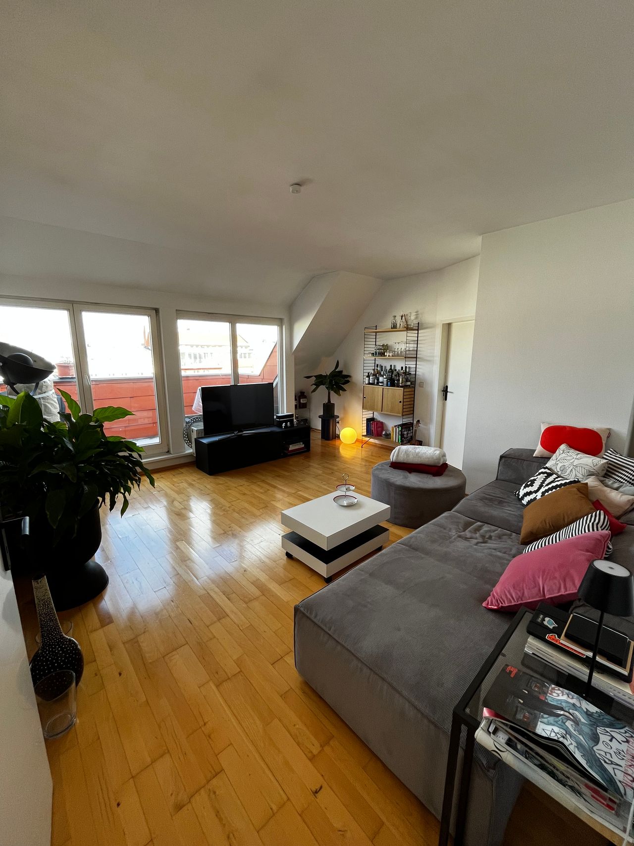 Rooftop apartment in Neukölln with terrace