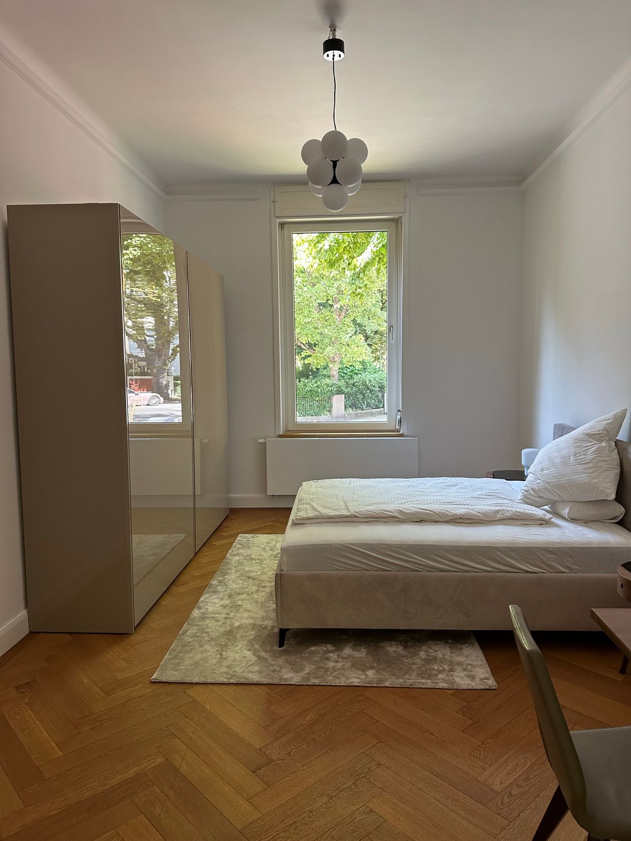 Beautiful, fully furnished 2-room apartment in the heart of Frankfurt Nordend, Holzhausenviertel