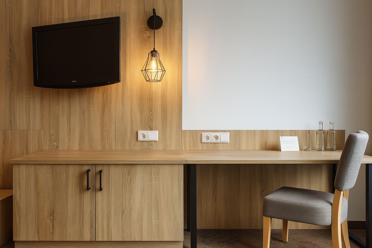 Modern Deluxe Double Room with Kitchenette – Your Home Away from Home