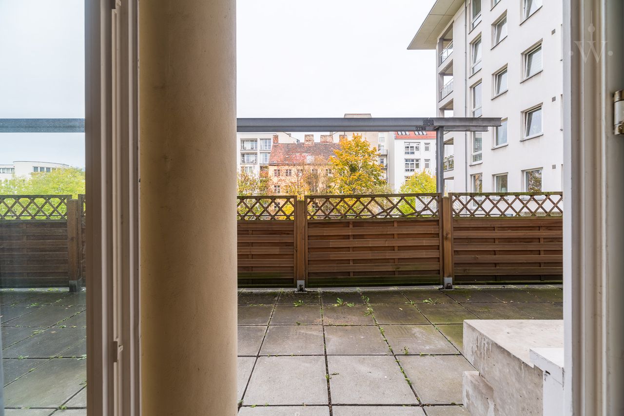 Cozy 1.5 room apartment with terrace in the heart of Berlin