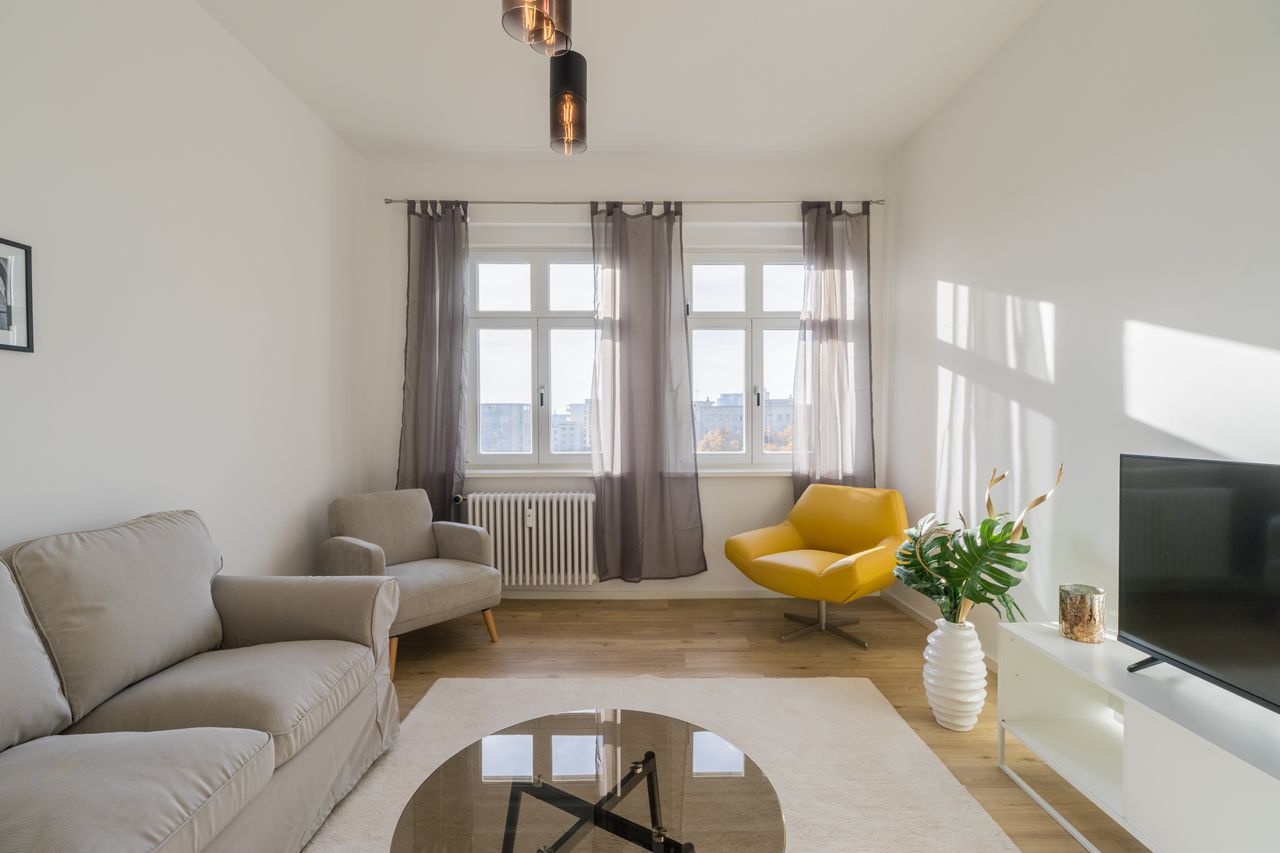 Bright 1-bedroom Apartment in Friedrichshain