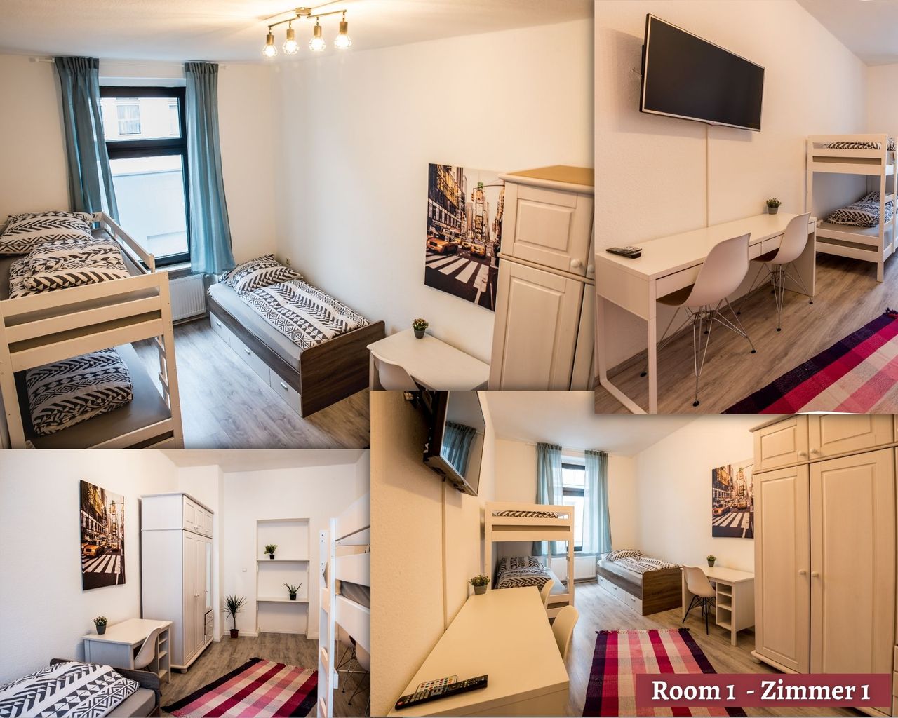 A BIG renovated 4 rooms Apartment with complete and high-quality equipment for rent