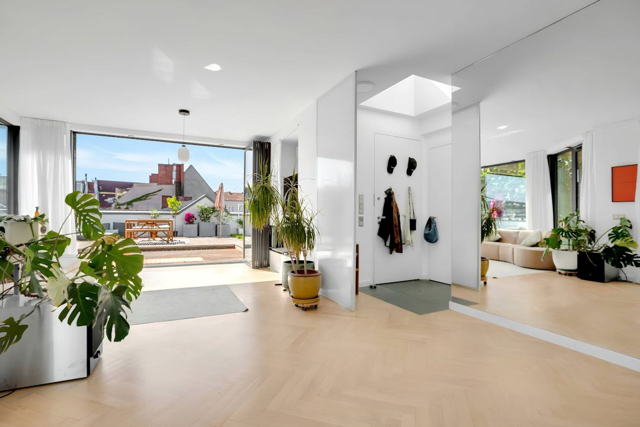 Luxuriöses Penthouse mit 80qm Dachterrasse