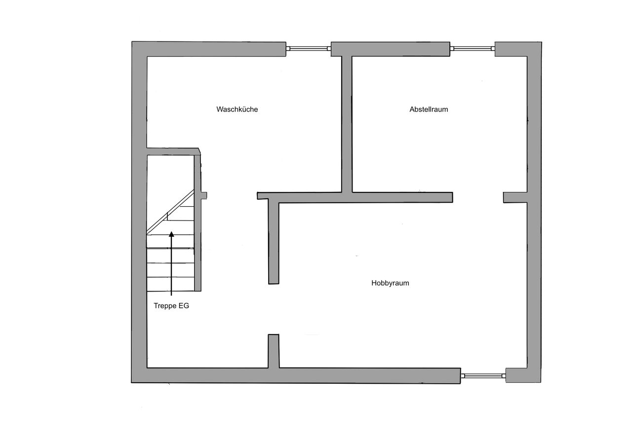 Rerfurbished 4 room town house in Ulm West