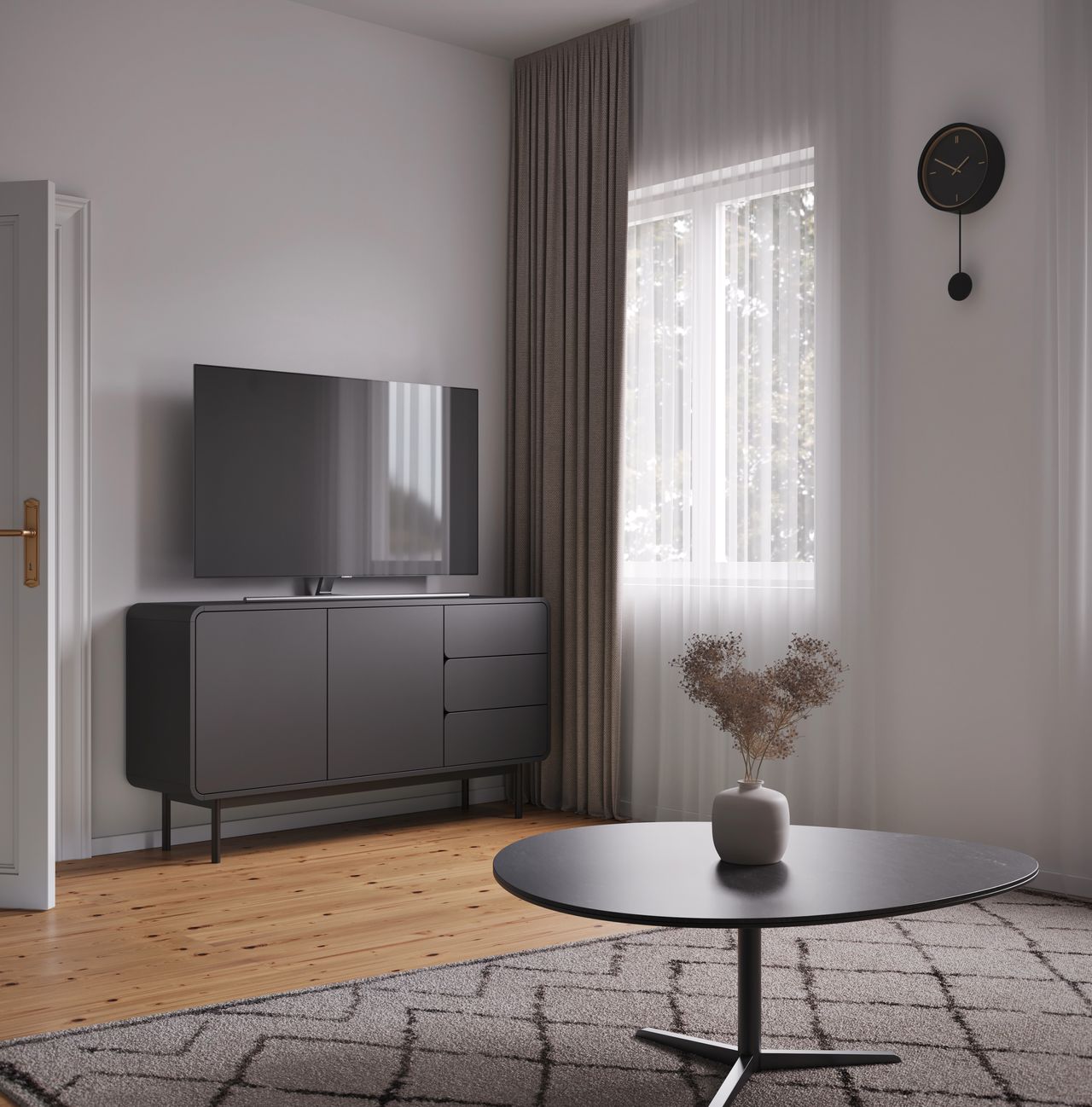 Zehlendorf 1-bedroom apartment with modern amenities