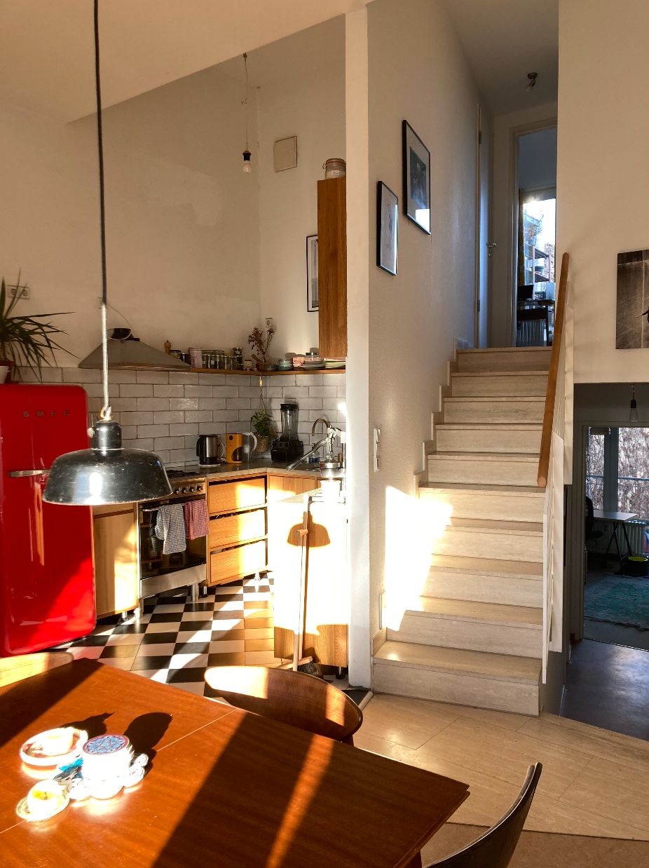 Sunny and quiet maisonette in Kreuzberg