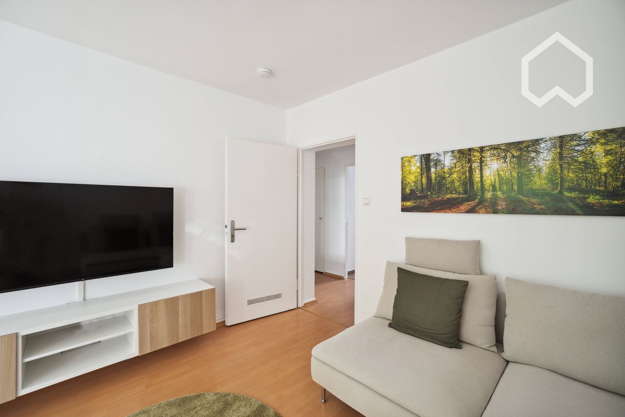 Beautiful 3-room apartment in Frankfurt - temporary living!