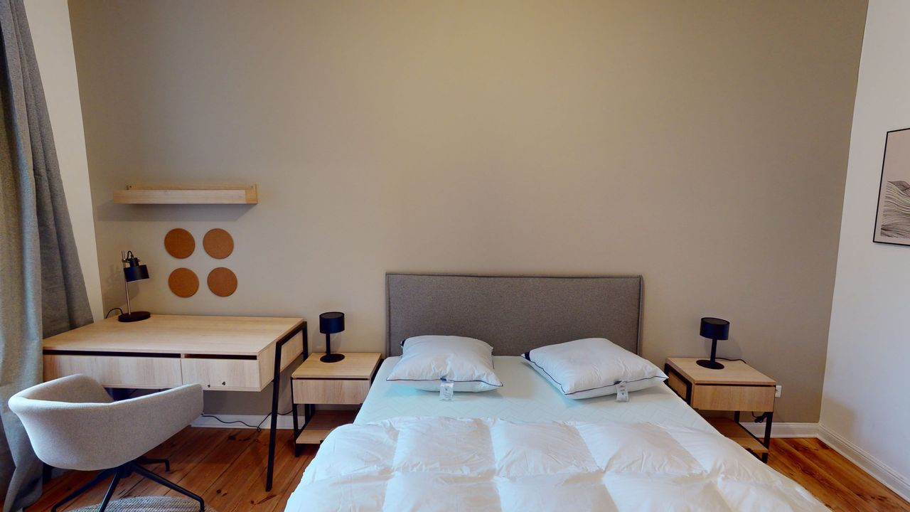 Fully furnished private apartment of 59m2 at the heart of Neukölln in Berlin