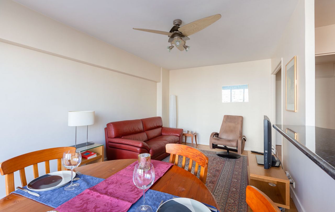 1 bedroom-apartment in the hearth of the 15th district