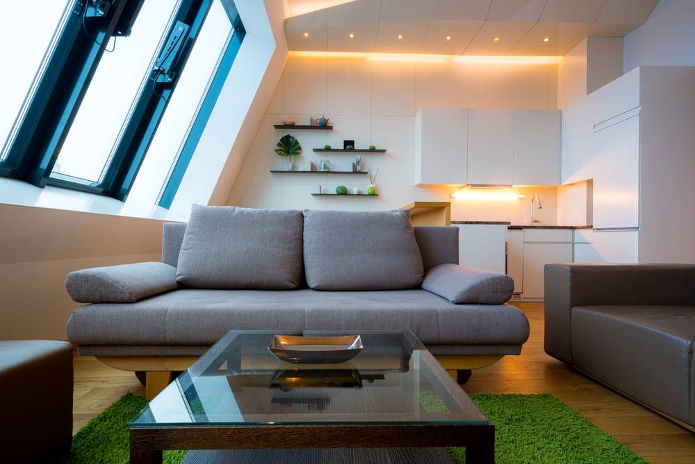 Small but impressive: Extravagant penthouse with rooftop terrace