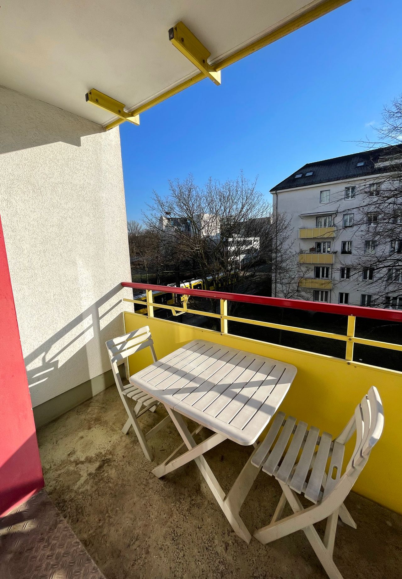 Sunny balcony 2 Rooms, Central, Nordbahnhof, Mitte